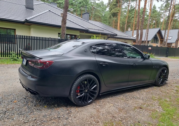 Maserati Quattroporte cena 170000 przebieg: 105264, rok produkcji 2015 z Warszawa małe 497